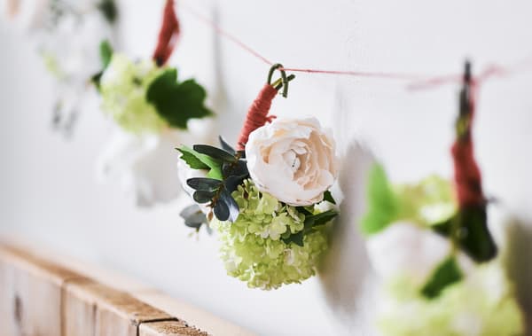 あなただけの花飾りを手づくりする簡単ガイドーイケア Ikea