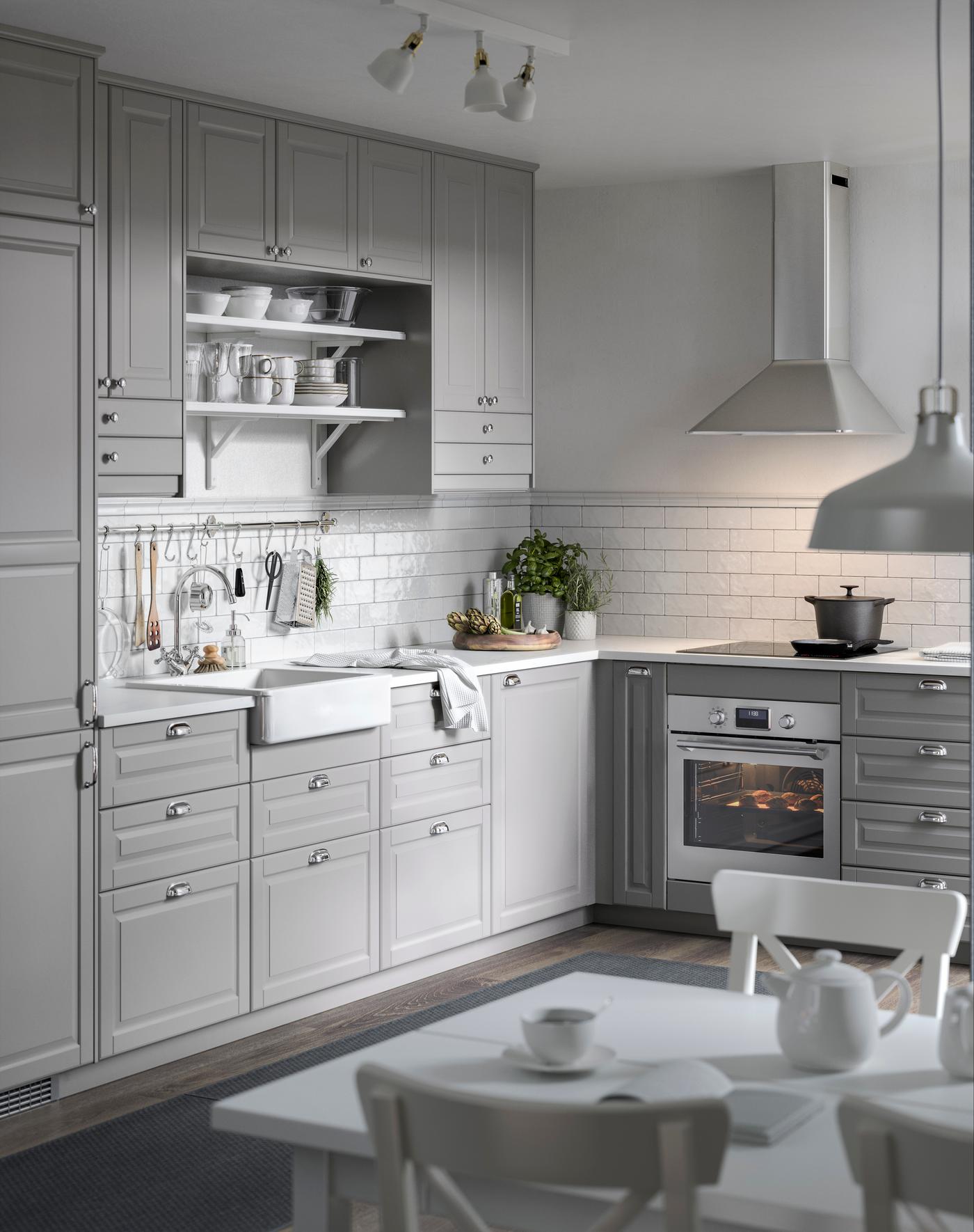 Kjøkken – BODBYN grå - IKEA