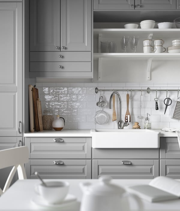 Kjokken Bodbyn Gra Ikea