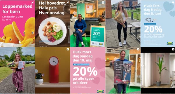 Instagram feed fra den 22.06.2026