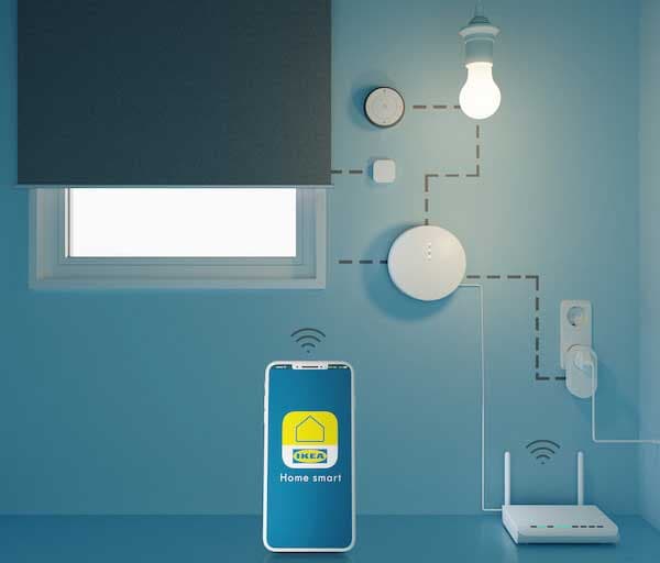 Installation IKEA Home Smart – connexions