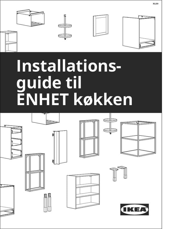 Installationsguide til ENHET køkken