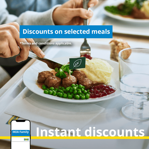 instant discounts
