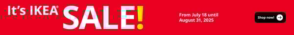its IKEA SALE