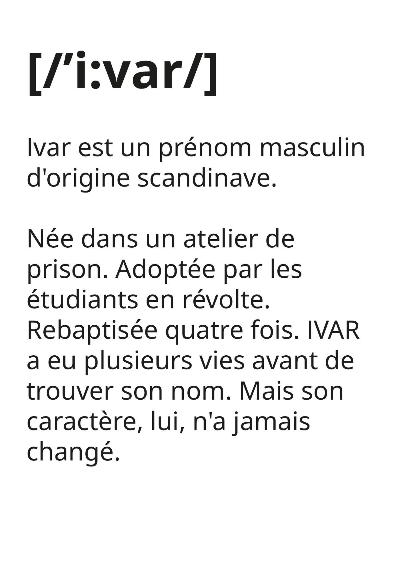 IVAR
