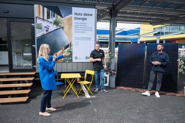 Jacqueline Polak, Energy Services, IKEA Deutschland, Fabian Sprengel, Svea Solar, Patrick Heinemann, Energy Services, IKEA Deutschland