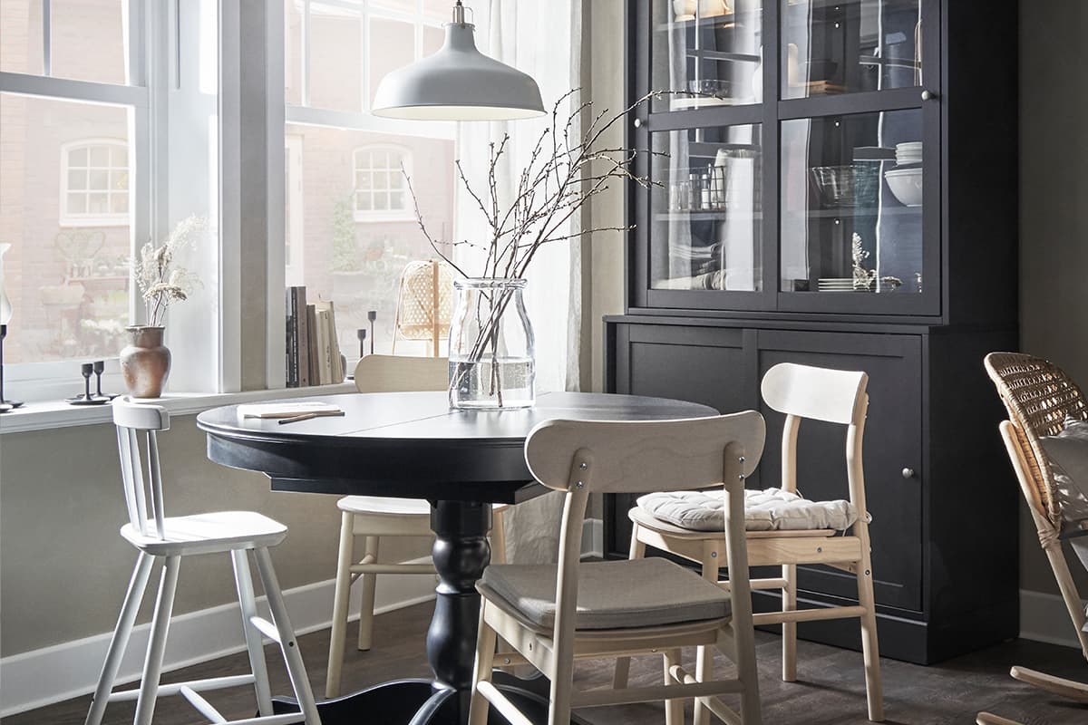 Jadalnia z nutką nostalgii - IKEA