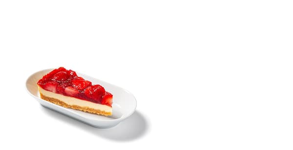 jahodový cheesecake