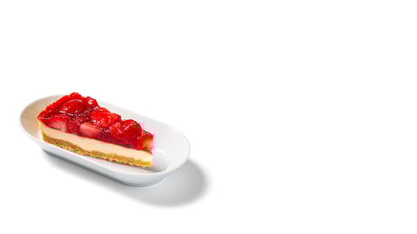 Jahodový cheesecake