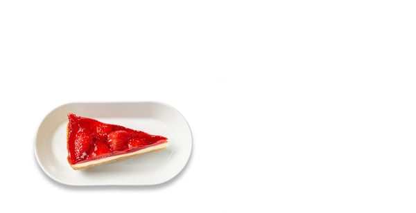 Jahodový cheesecake dort