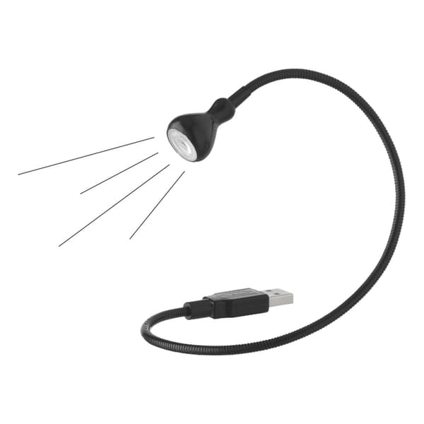  JANSJÖ LED-Leuchte/USB, schwarz