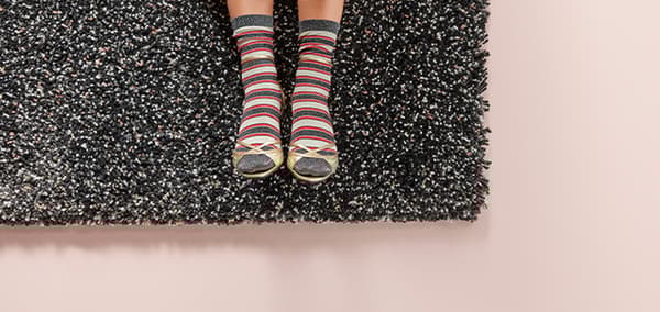 JENNYANN Dark grey throw