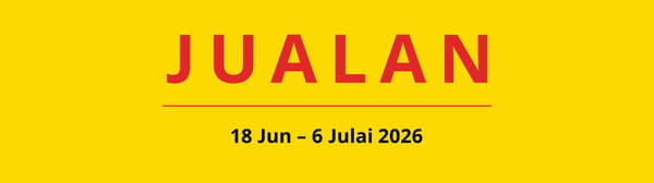 Jualan IKEA kini berlangsung dari 18 Jun - 6 Julai 2026