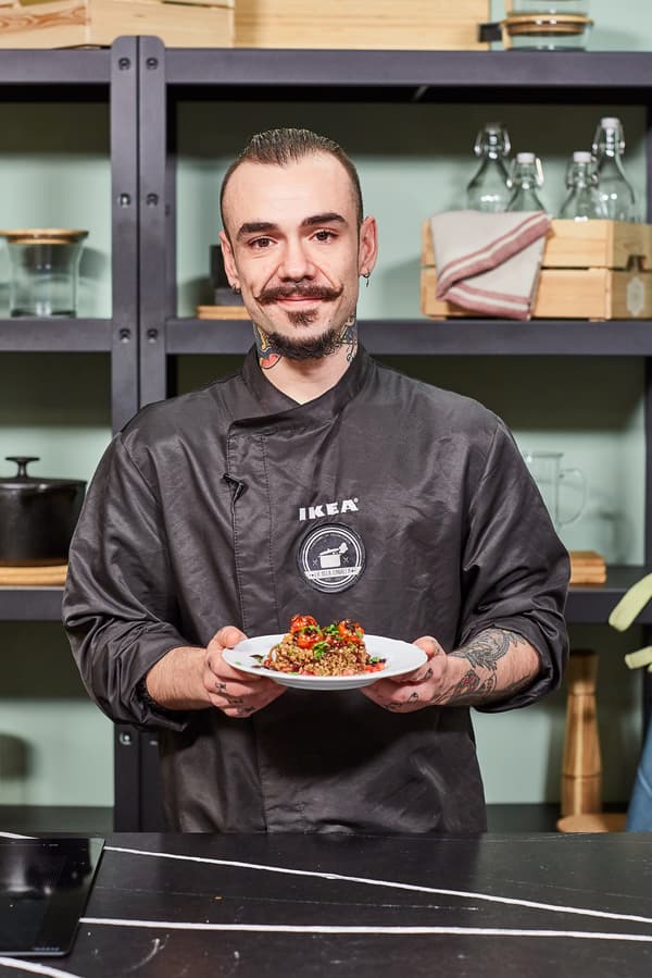 Julio Fernández, how to make a warm grain salad