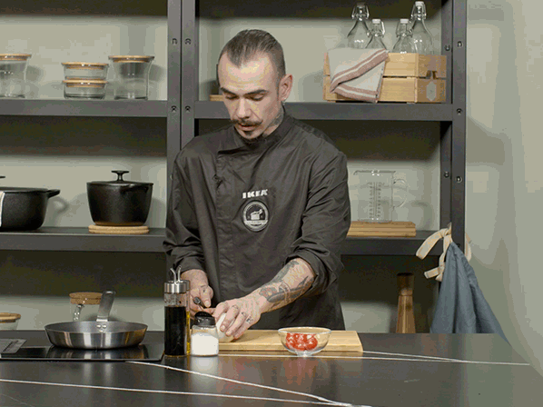 Julio Fernández, how to make a warm grain salad