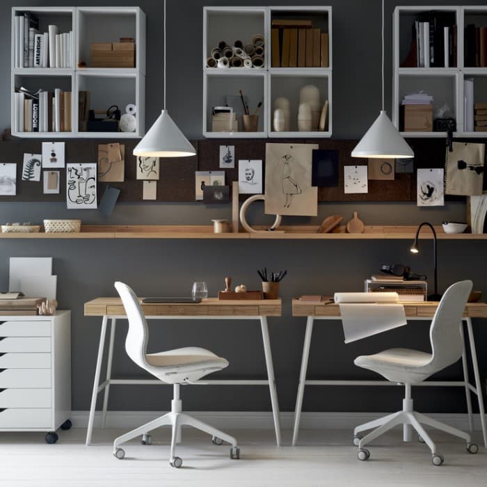 Juodas NÄVLINGE LED sieninis/spaustuku tvirtinamas šviestuvas