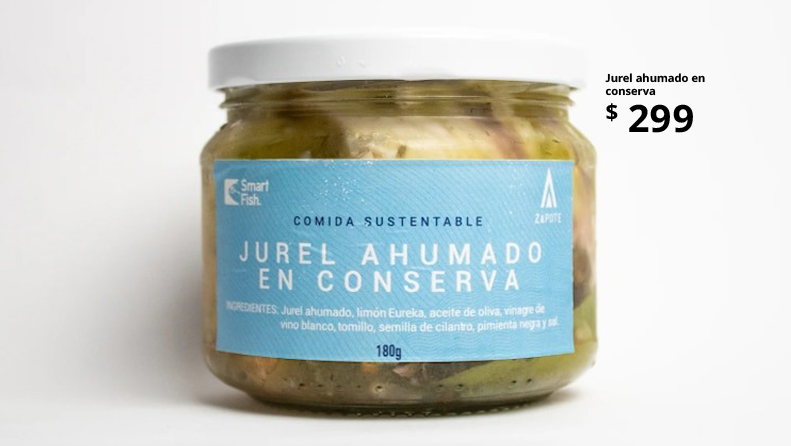 Jurel ahumado en conserva