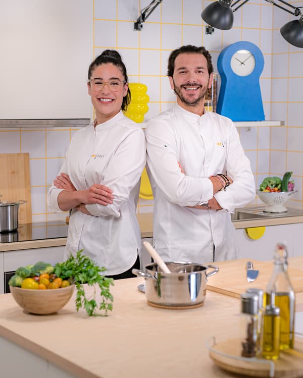 Justine et Pierre de top chef 