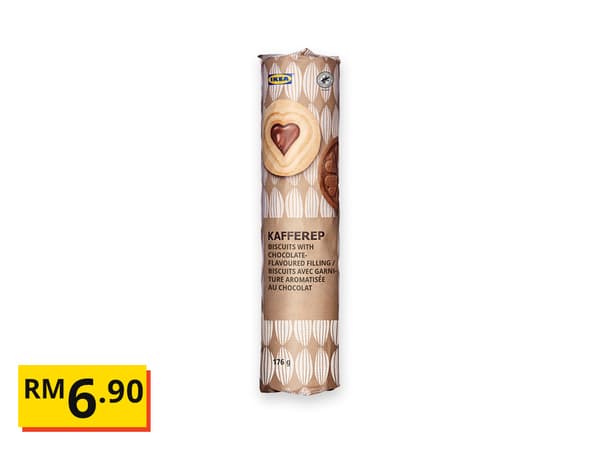 KAFFEREP Biscuit with chocolate filling, 176g