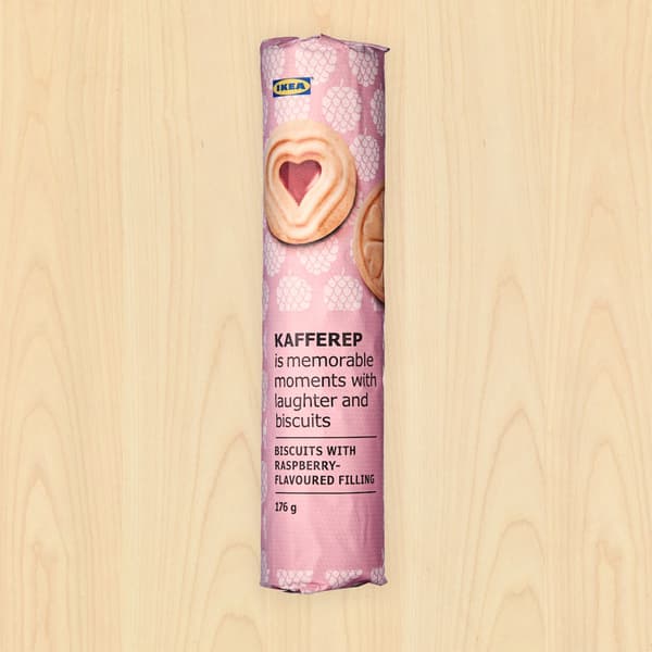 KAFFEREP Biscuits with raspberry flavoured filling