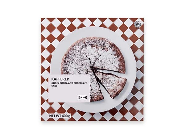 KAFFEREP
Gooey Cocoa and Chocolate Cake, 400g