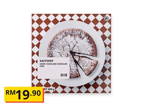 KAFFEREP
Gooey Cocoa and Chocolate Cake, 400g