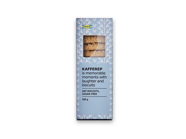 KAFFEREP Oat biscuits sugar free 160g 