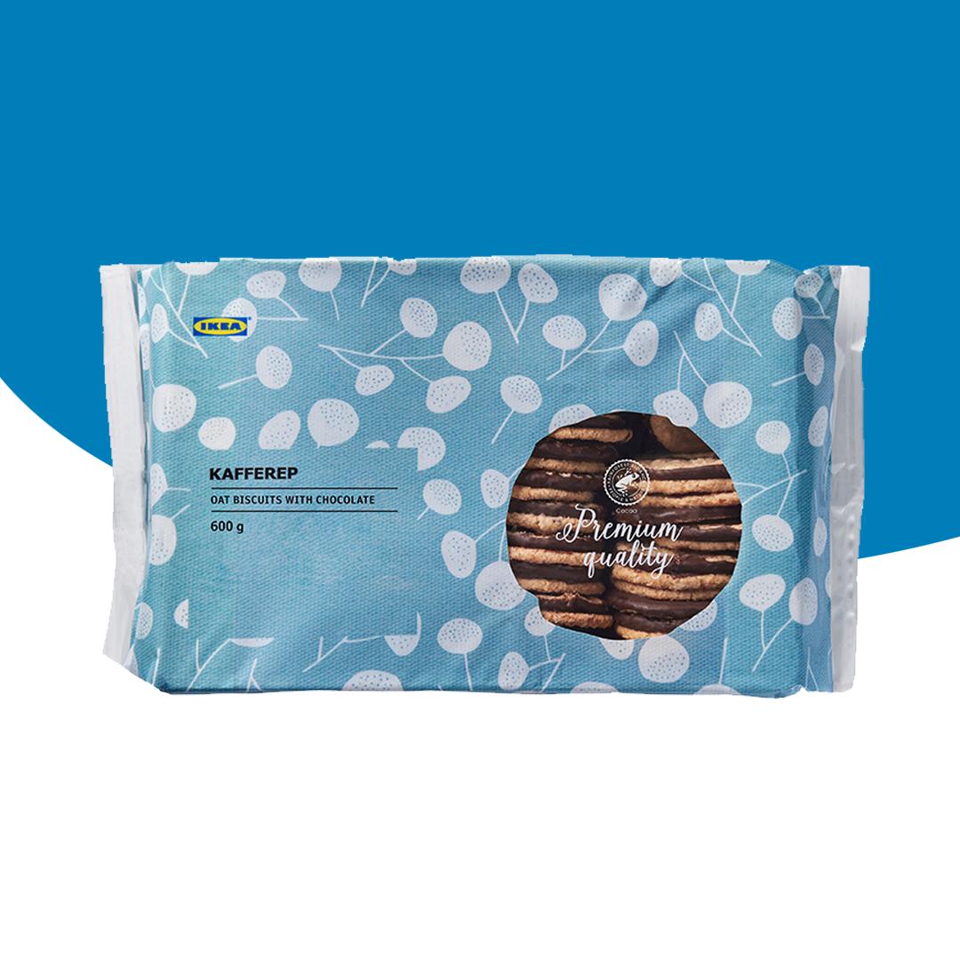 KAFFEREP Oat biscuits, with chocolate Rainforest Alliance Certified, 600 g