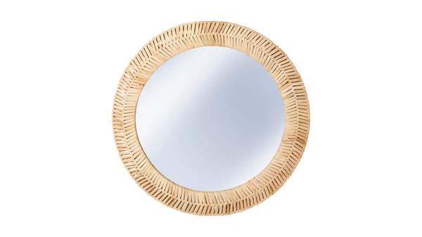 KAFFETRÄD miroir 50 rotin