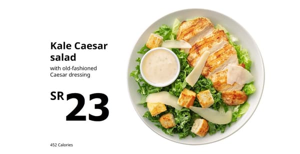 Kale Caesat salad