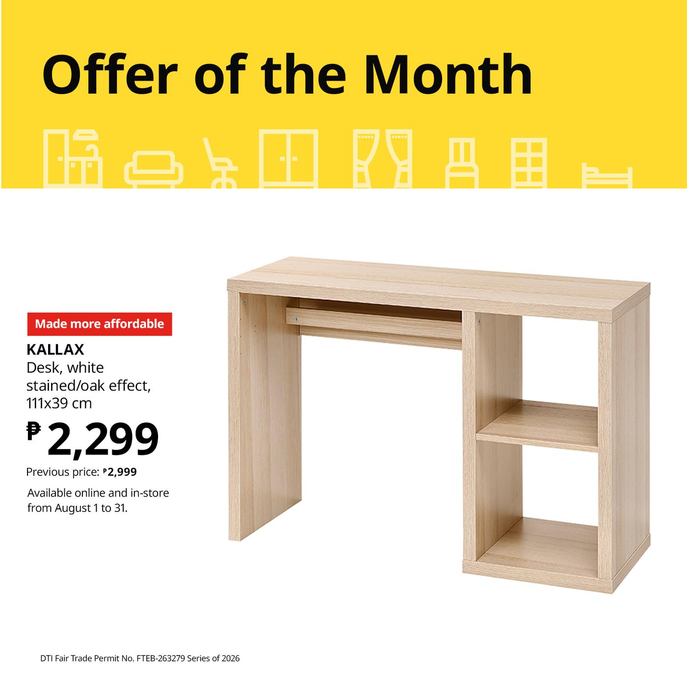 KALLAX Offer of the Month