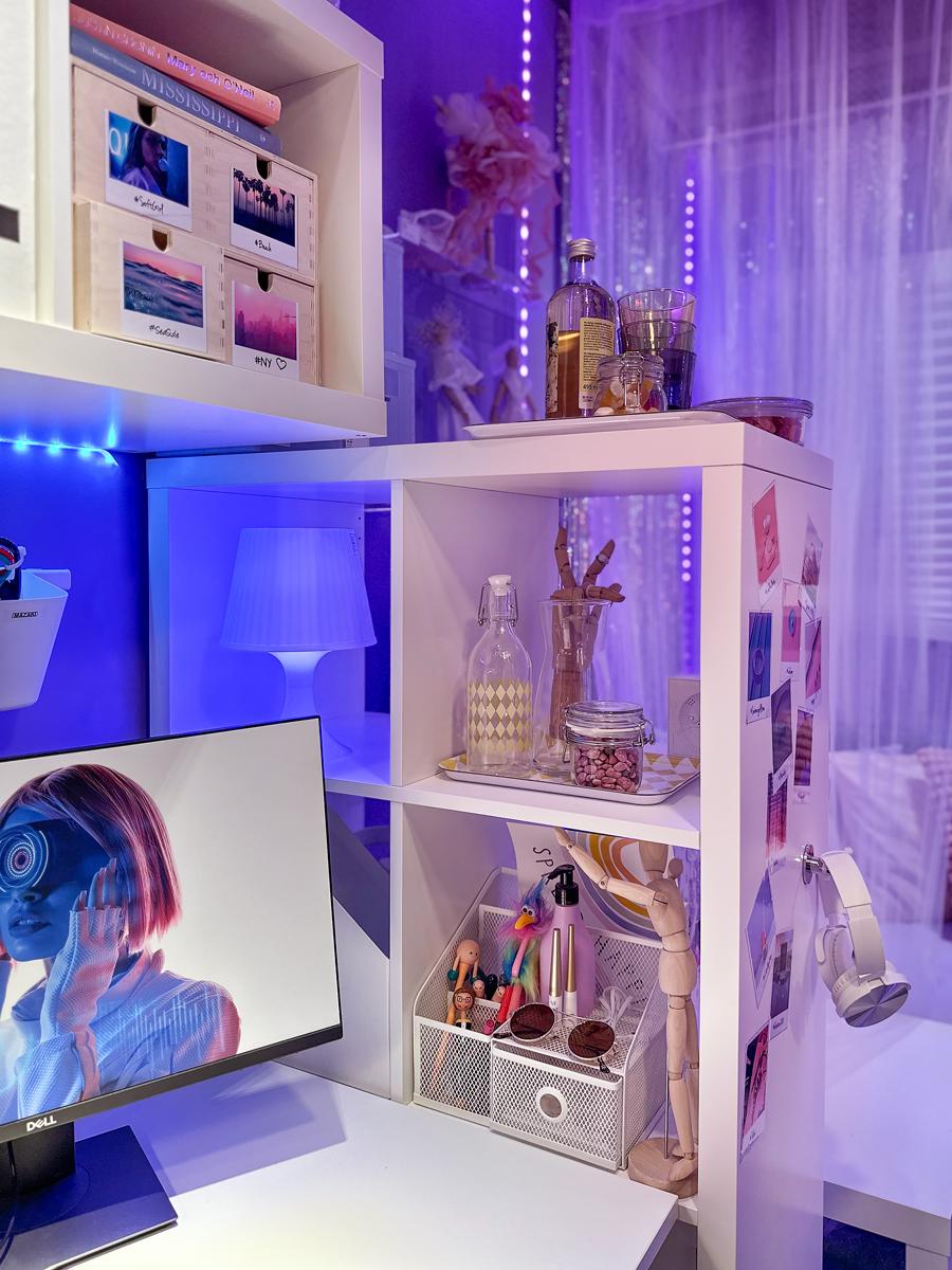 KALLAX Regał, biały, 77x147 cm