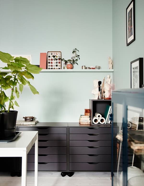Kast inrichten - ALEX ladekast - IKEA wooninspiratie 