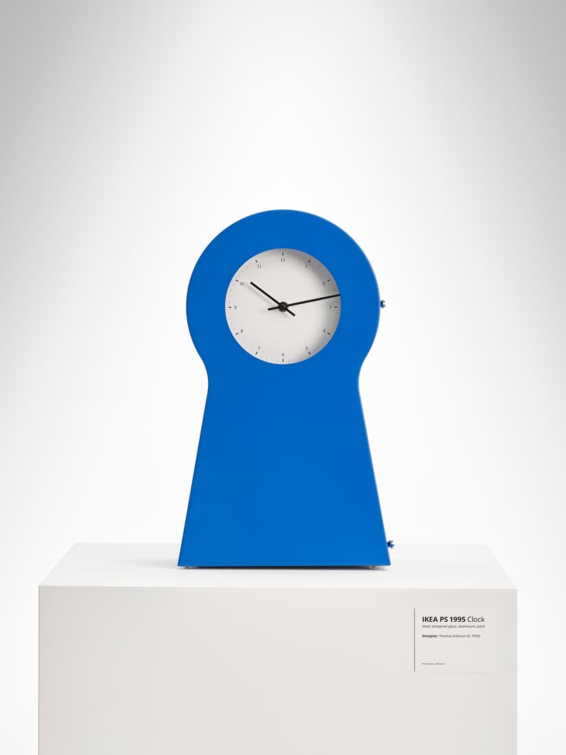 Kék IKEA PS óra.