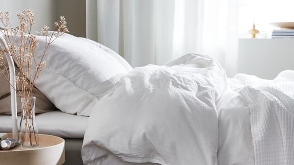 Kelengkapan rumah IKEA, Tekstil bilik tidur, Kuilt dan Bantal 