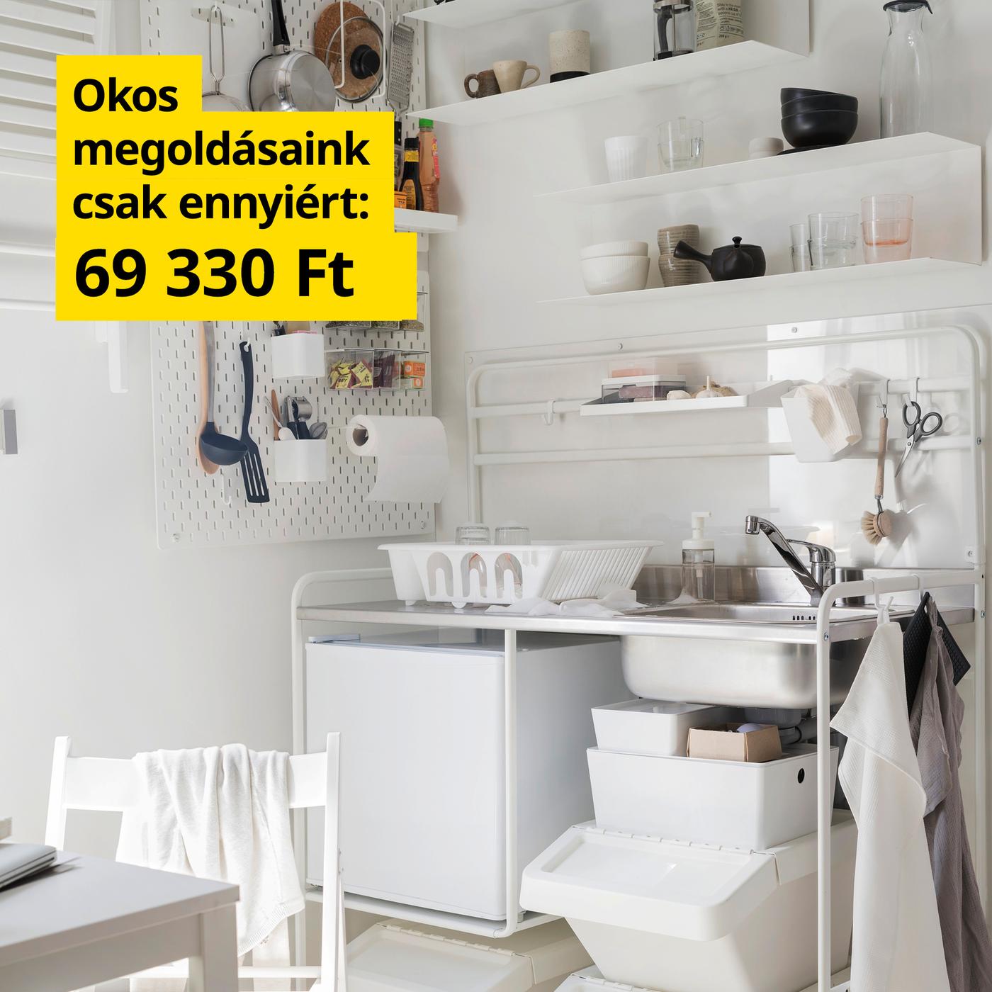  Készletben a konyhád