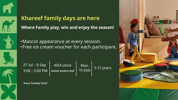 Khareef family days are here