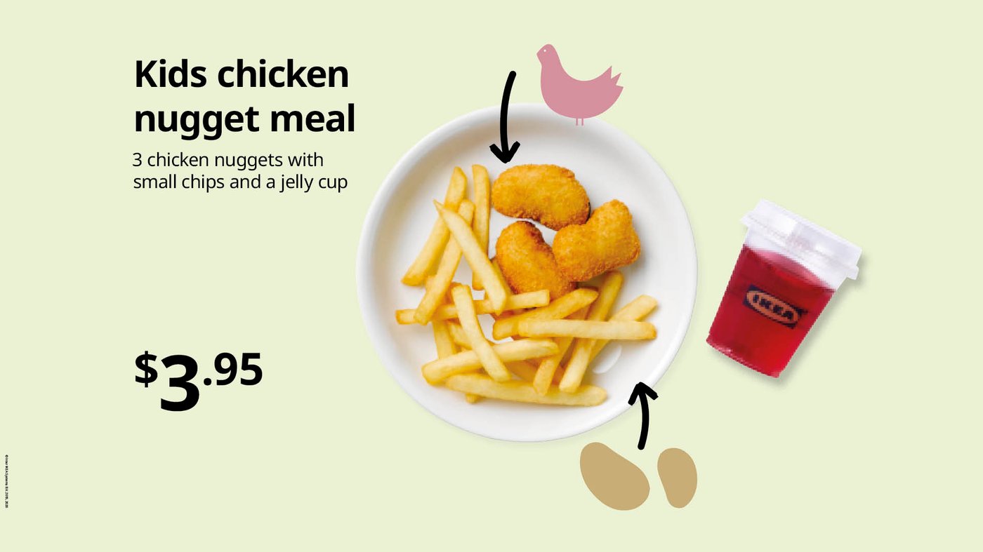 IKEA Kids Meal Menu Australia Restaurant Food Menu IKEA