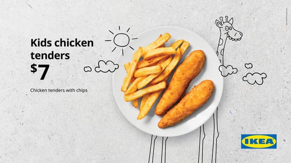 Kids chicken tenders