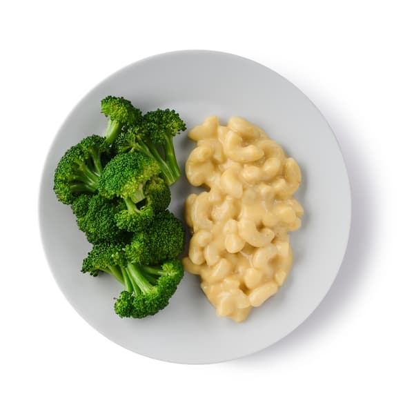 Kids mac and cheese plate