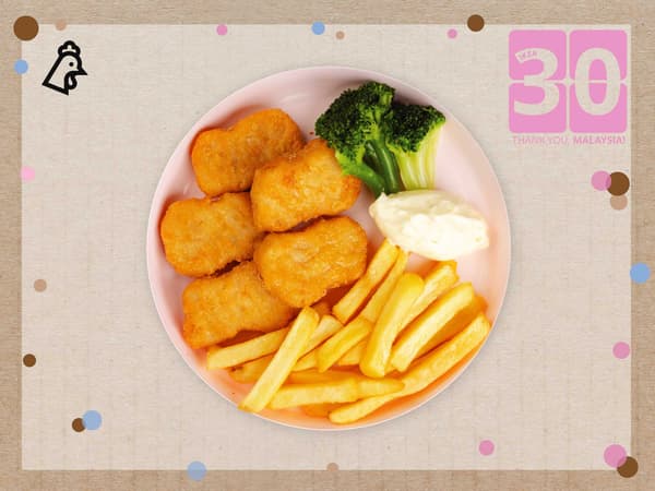 Kids offer Kids 5pcs chicken nuggets