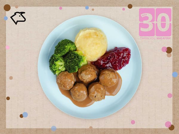 Kids offer  Kids beef meatballs