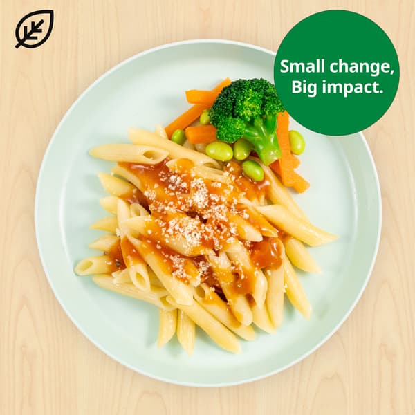 Kid's organic penne pasta with mixed vegetables 