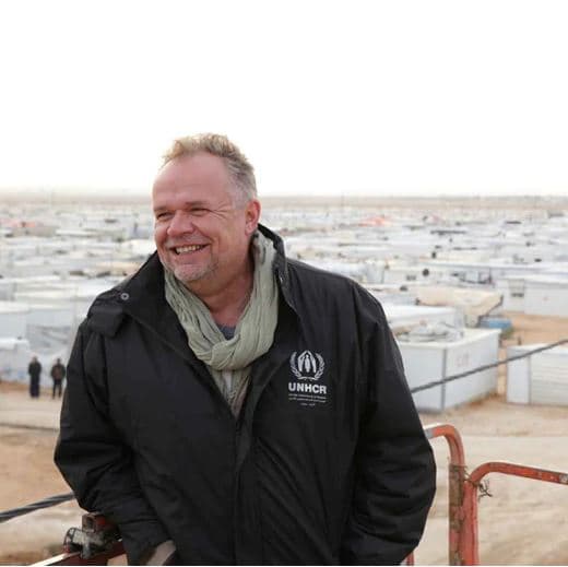 Kilian Kleinschmidt portréja.