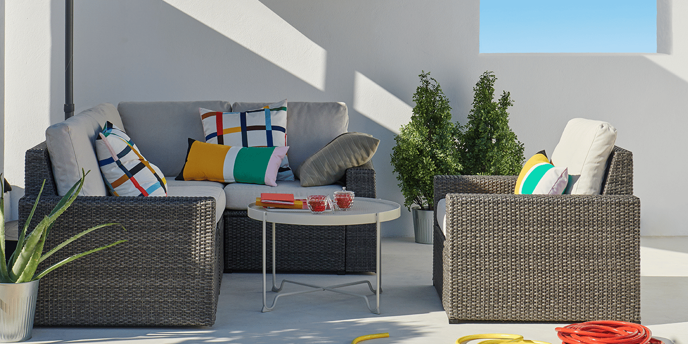 Kissen & Polsterauflagen für SOLLERÖN Loungemöbel - IKEA Österreich