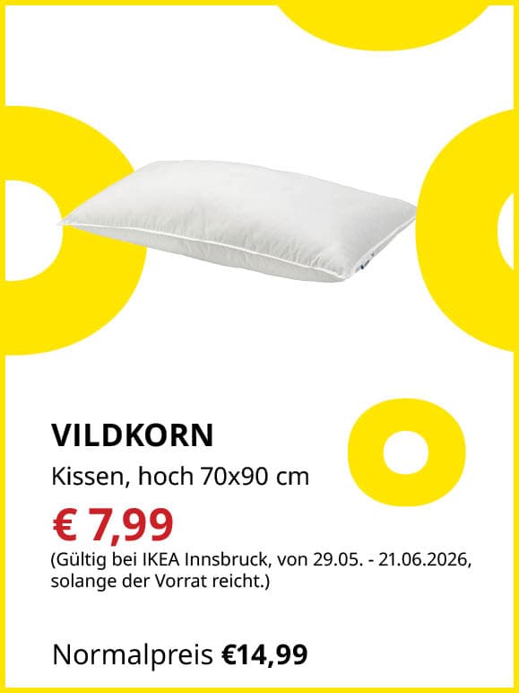 Kissen hoch