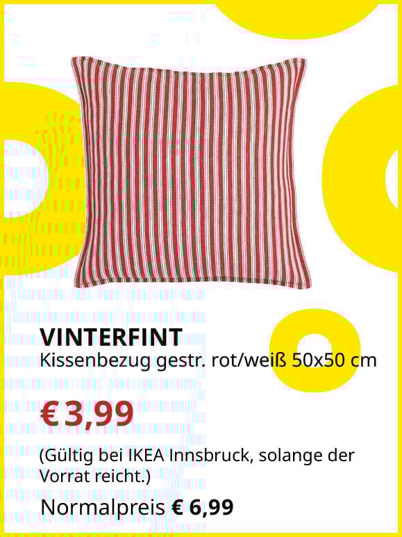 Kissenbezug gestr./ro weiß