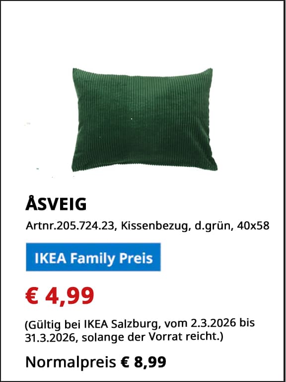 Kissenbezug grün angebot