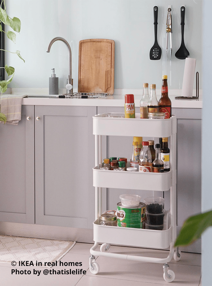 Kitchen & dining setting. IKEA in real homes Photo by @thatislelife