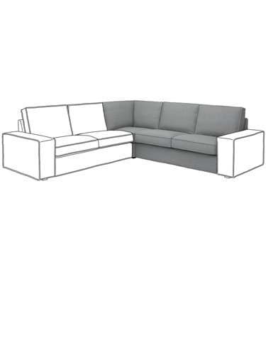 KIVIK hjørnesektion.